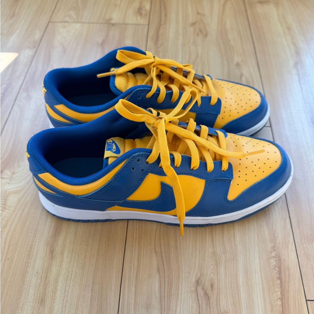 UCLA Nike Blue and Yellow Men's Sneakers